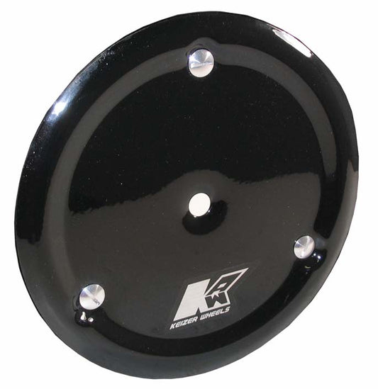 MICRO ALUM MUD COVER,BLACK,FORMED,10"