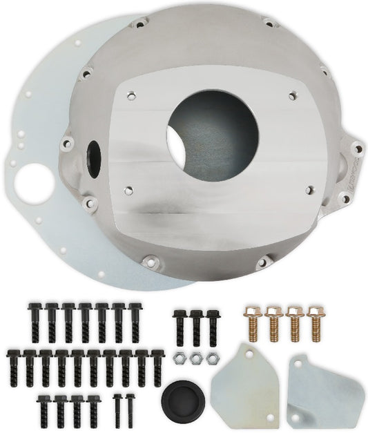 BELLHOUSING KIT,CAST,ALUM,MOPAR GEN III HEMI,TKX & TKO