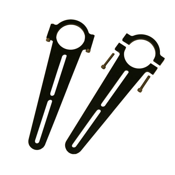 MIRROR BRACKETS (2), 1 1/2", 2 TO 5 1/2"