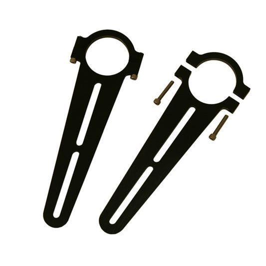 MIRROR BRACKETS (2), 1 1/2", 2 TO 5 1/2"