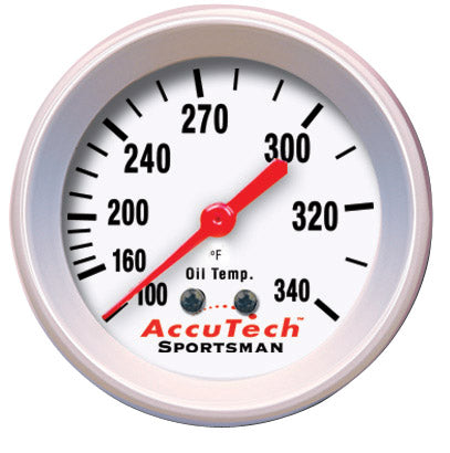 ACCUTECH GAUGE ONLY,OIL TEMP,100-340 DEGREE