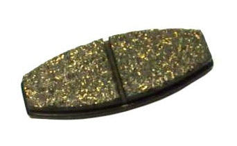 KART BRAKE PAD FOR 1375 & 2500 CAL,BLACK
