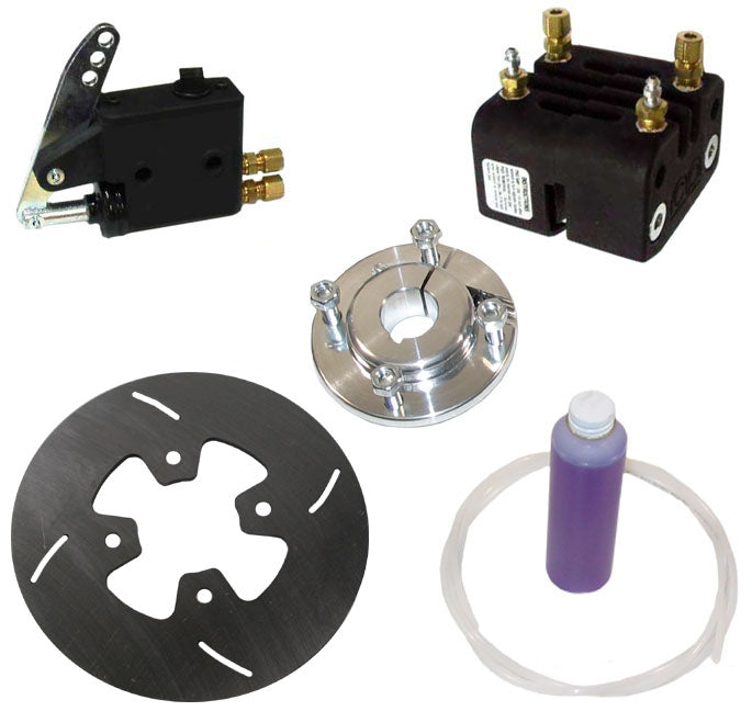 REAR KART KIT,1" HUB,7.75 x .187" ROTOR