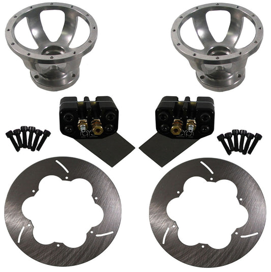FRONT KART KIT,ENDURO,CAL,HUBS,ROTORS,US