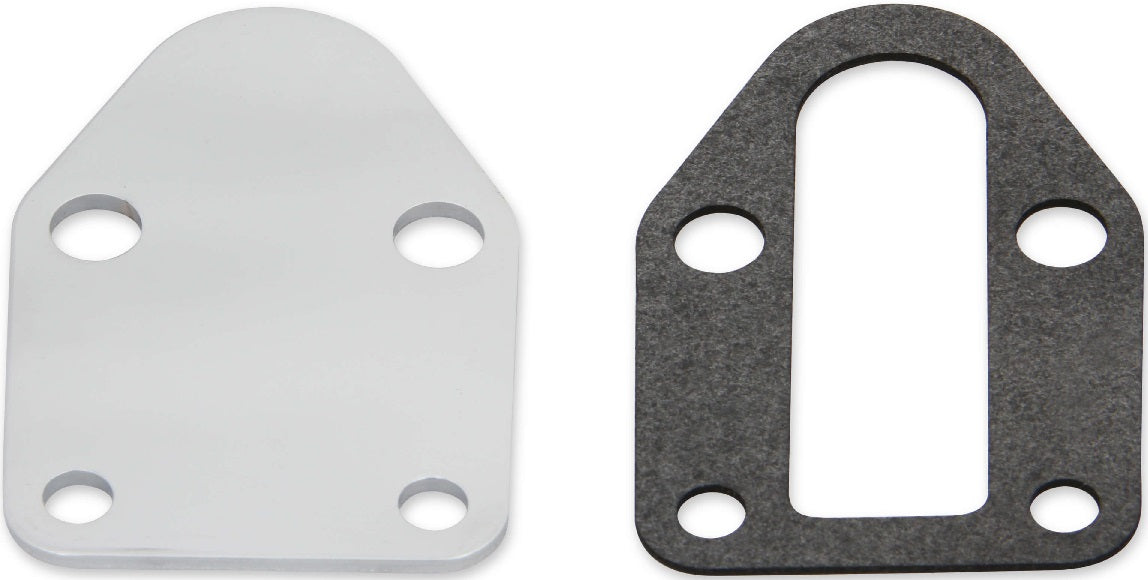 FUEL PUMP BLOCK OFF PLATE,SBC
