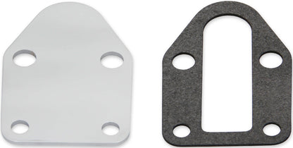 FUEL PUMP BLOCK OFF PLATE,SBC