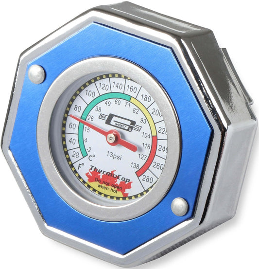 THERMOCAP,13 PSI,BLUE,0-280