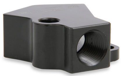 Y-BLOCK,ALUMINUM FUEL BLOCK,1/8" NPT,TAPPED HOLE