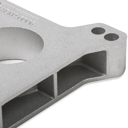 CARBURETOR SPACER,4150/4160,ALUM,4-HOLE,1"