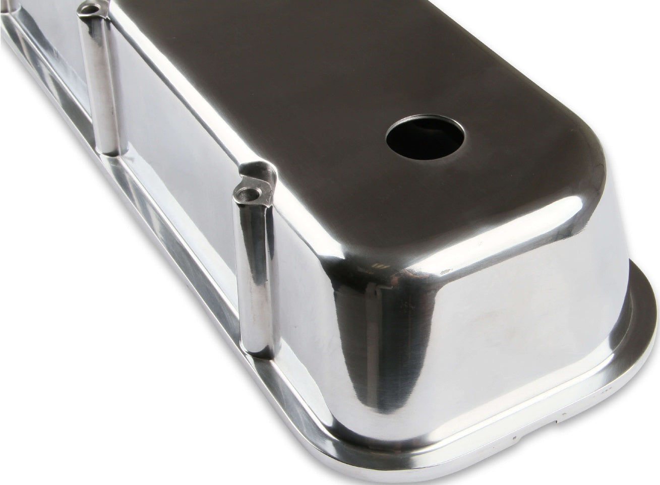 VALVE COVERS,BBC,ALUM,TALL,POLISHED