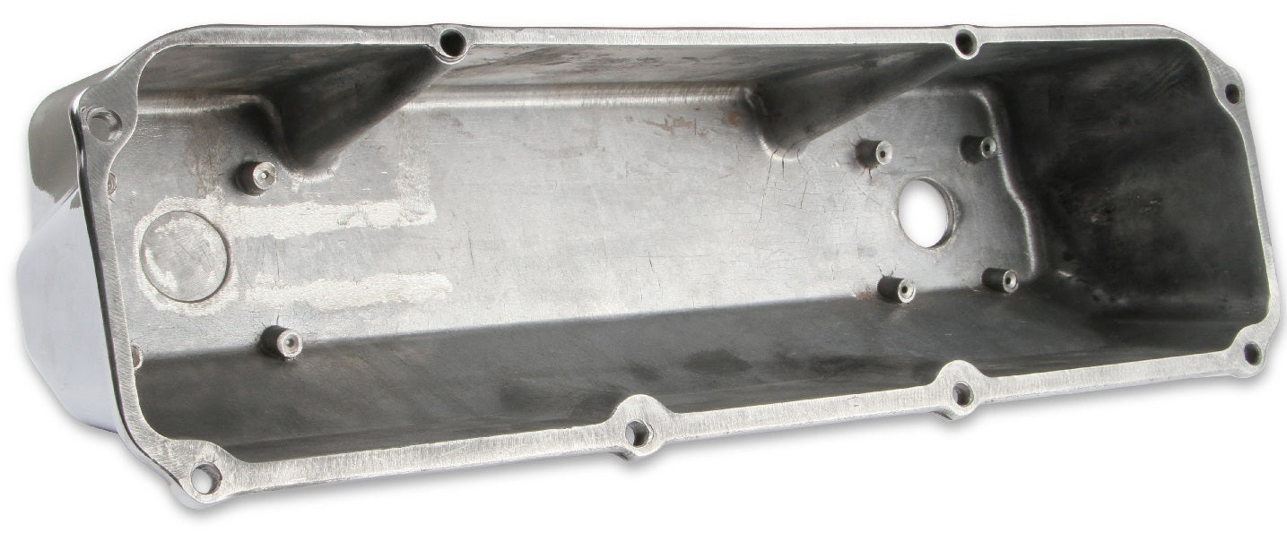 VALVE COVERS,FORD 351C,ALUM,TALL,POLISHED