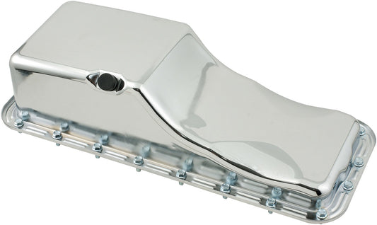 OIL PAN,FORD FE,352/428,CHROME