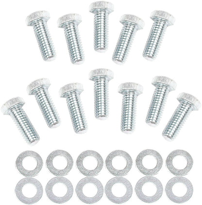INTAKE MANIFOLD BOLT KIT,HEX HEAD,SBC