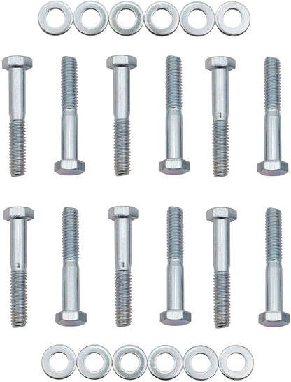 INTAKE MANIFOLD BOLT KIT,HEX HEAD,SBF