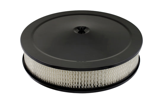 AIR CLEANER ASSY,14",POWDER COAT BLACK