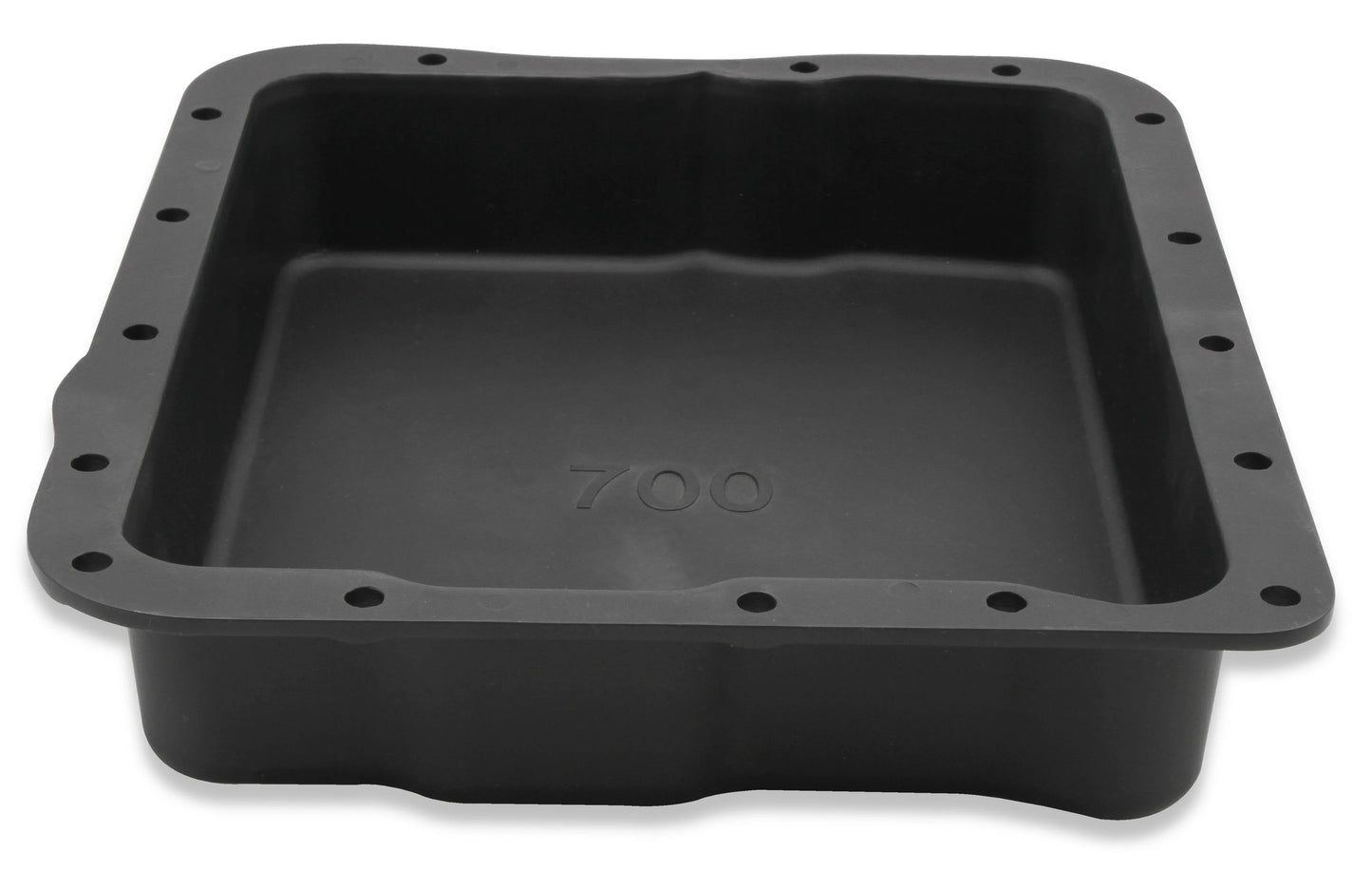 TRANS PAN GM 700R4 BLACK ALUMINUM