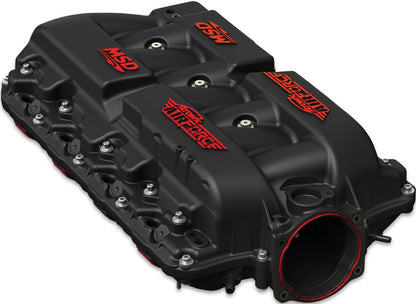 INTAKE MANIFOLD,POLYMER,LS7,BLACK,RED