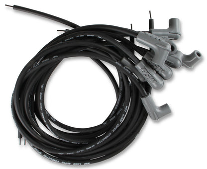 WIRE SET,SC,BLACK,8CYL,90/90 BOOTS,UNIVERSAL