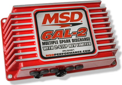 IGNITION BOX,6AL,2 STEP REV CONTROL,RED