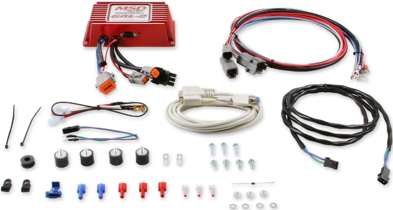 IGNITION BOX,6AL-2,PROGRAMMABLE,RED