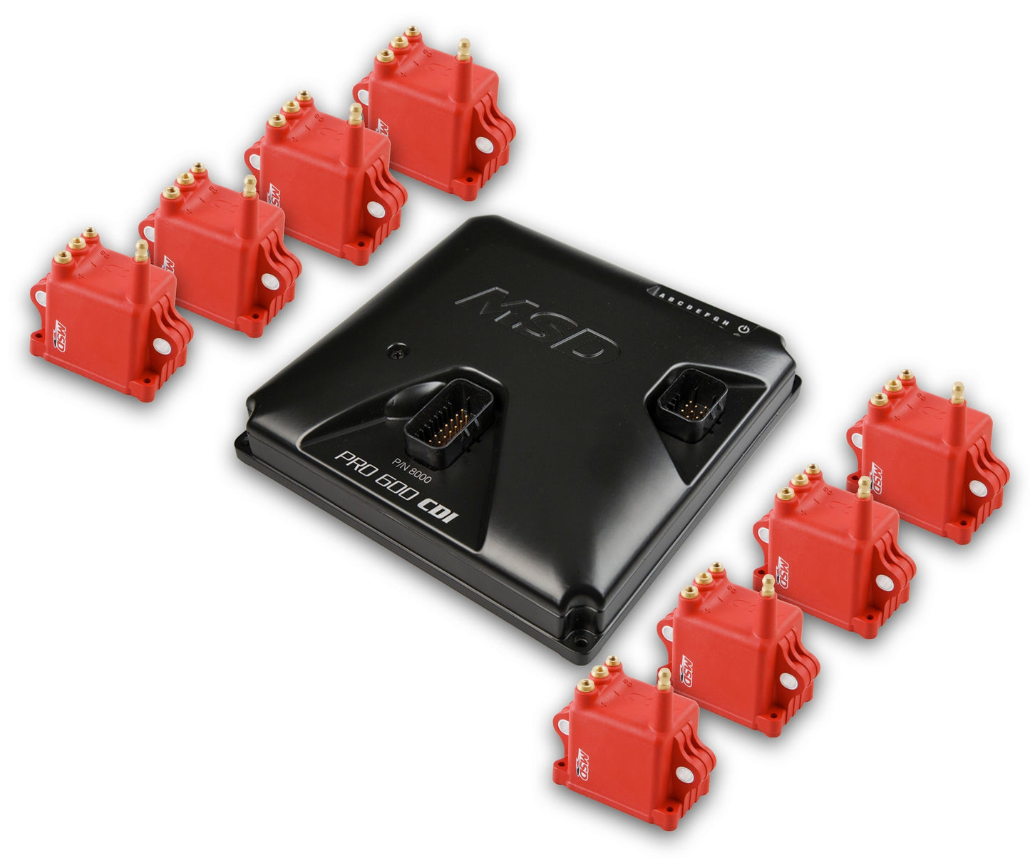 PRO 600 CDI IGNITION AND COIL KIT,RED COILS