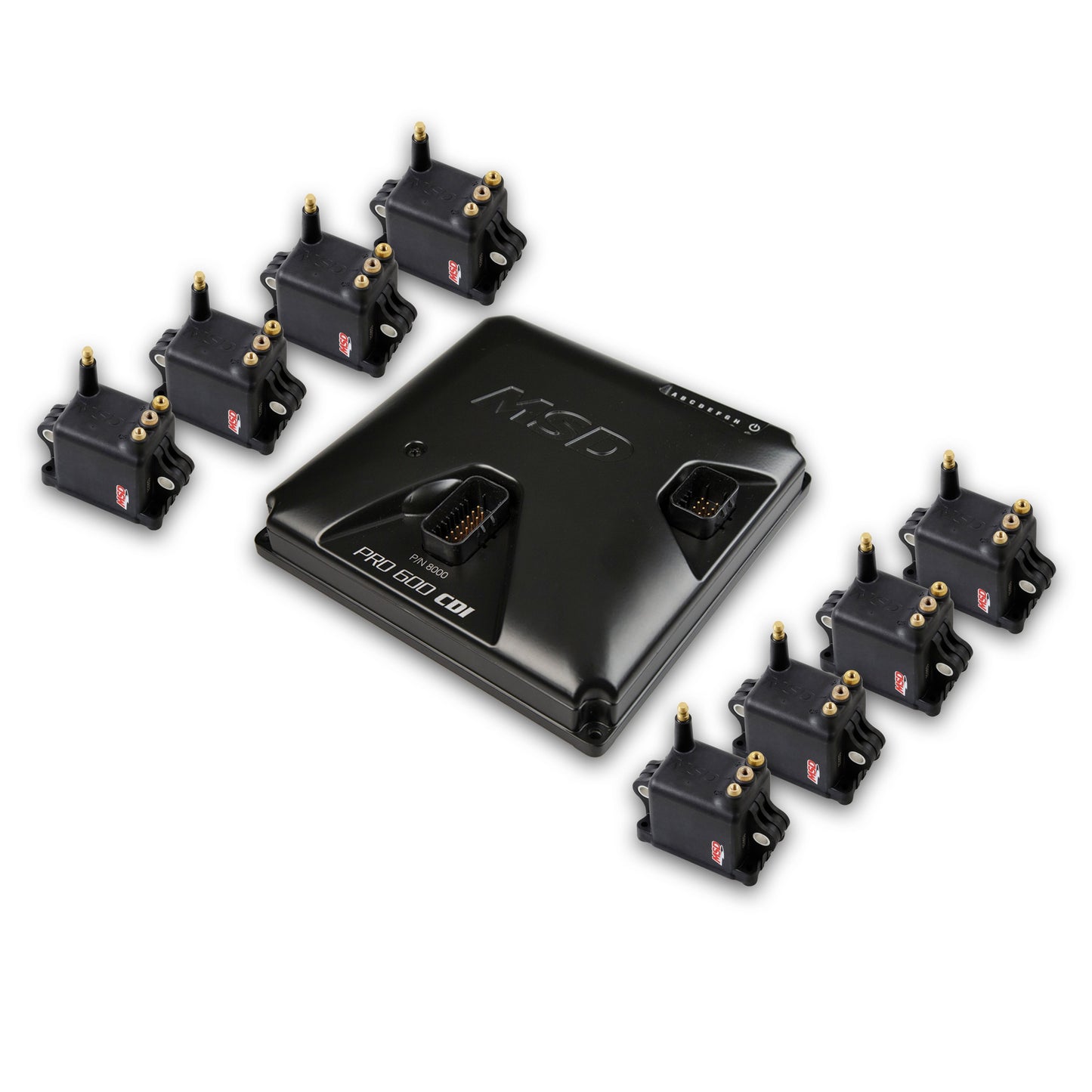 PRO 600 CDI IGNITION AND COIL KIT,BLACK COILS