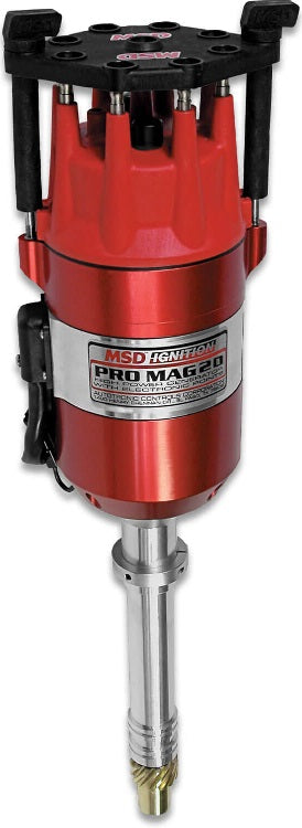 PRO-MAG GENERATOR,20 AMP,CHEVY V8,TALL,RED – Southwest Speed