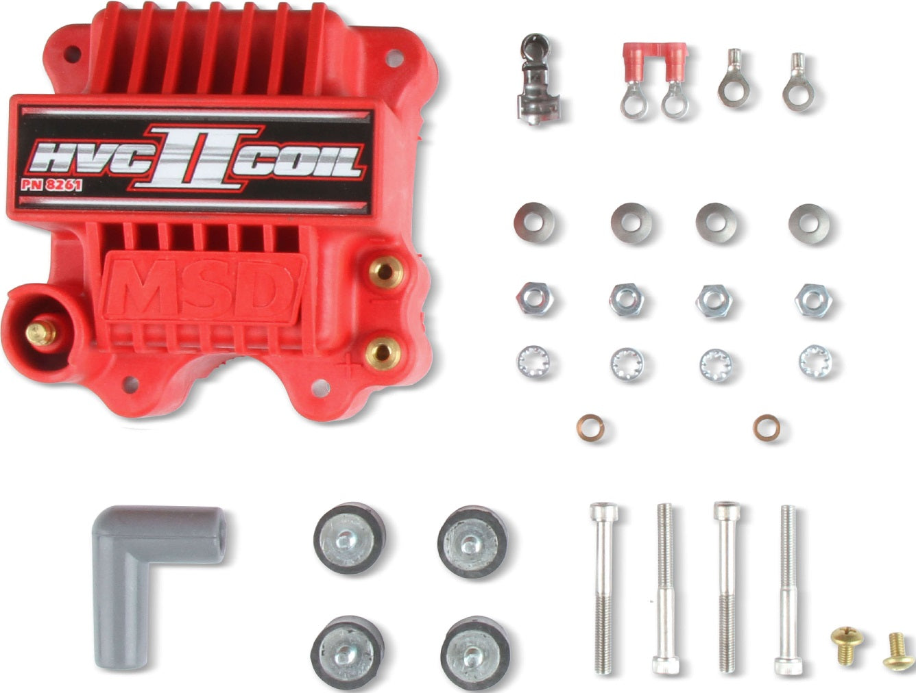 COIL,HVC PRO POWER II, 7 & 8 SERIES,RED