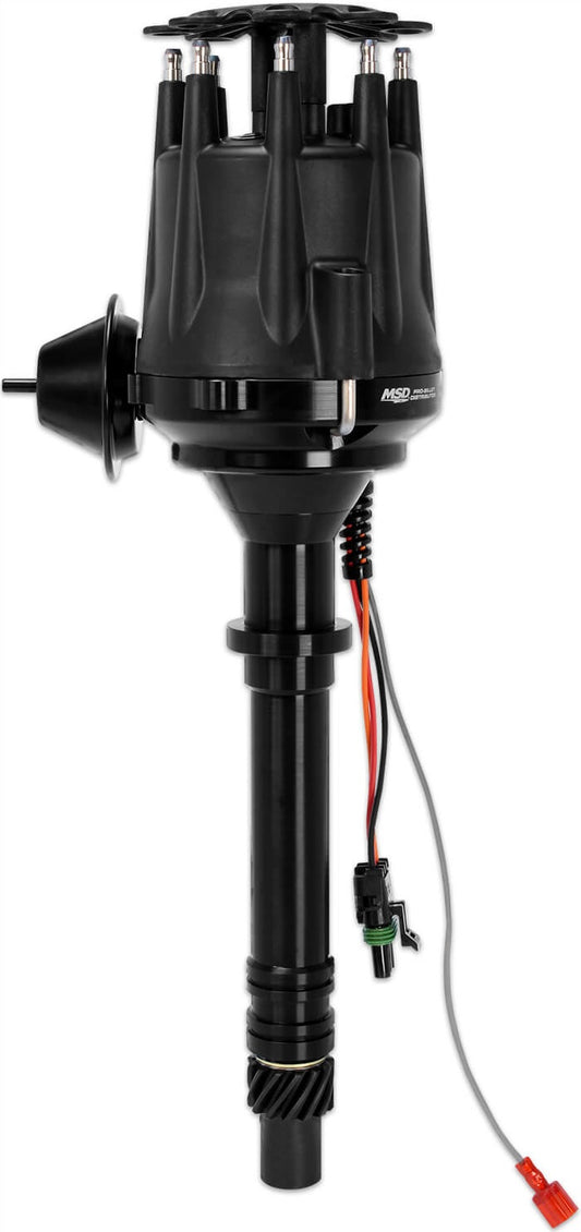 DISTRIBUTOR,READY-TO-RUN,CHEVY V-8,BLACK