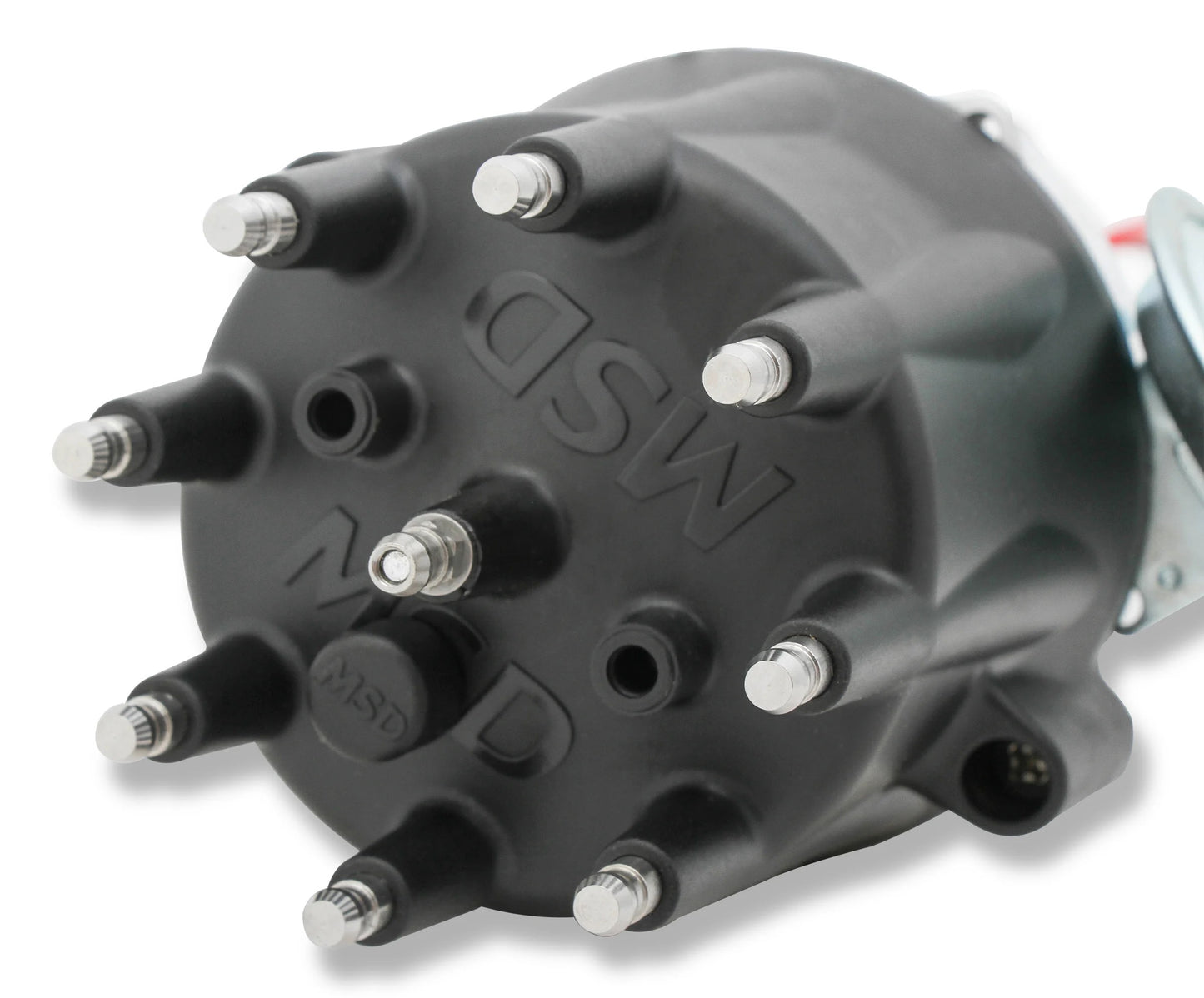 DISTRIBUTOR,CHEVY V8 W/MODULE BLK CAP