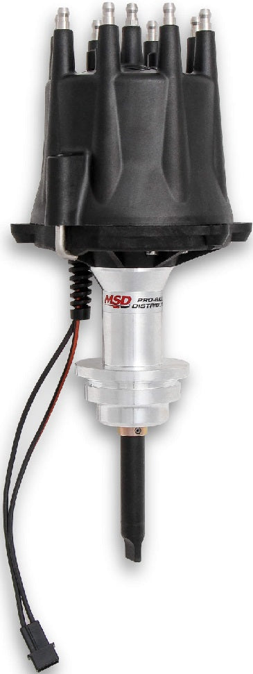 DISTRIBUTOR,PRO BILLET,MOPAR 318/340/360,BLACK CAP