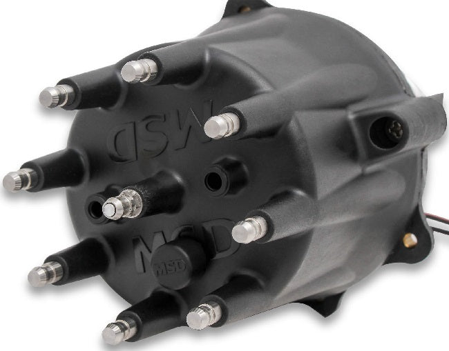 DISTRIBUTOR,PRO BILLET,MOPAR 318/340/360,BLACK CAP