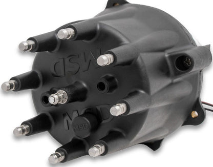 DISTRIBUTOR,PRO BILLET,MOPAR 318/340/360,BLACK CAP