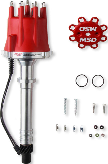 MSD IGNITION BOX,DISTRIBUTOR,WIRE,COIL SET,PRO BILLET,DIGITAL 6AL