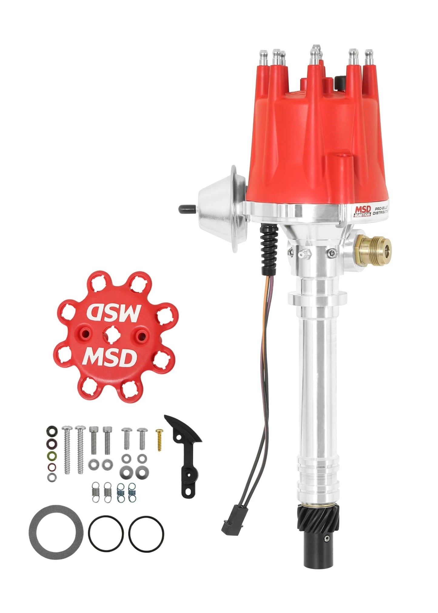 DISTRIBUTOR,CORVETTE V8,TACH DRV W/VAC