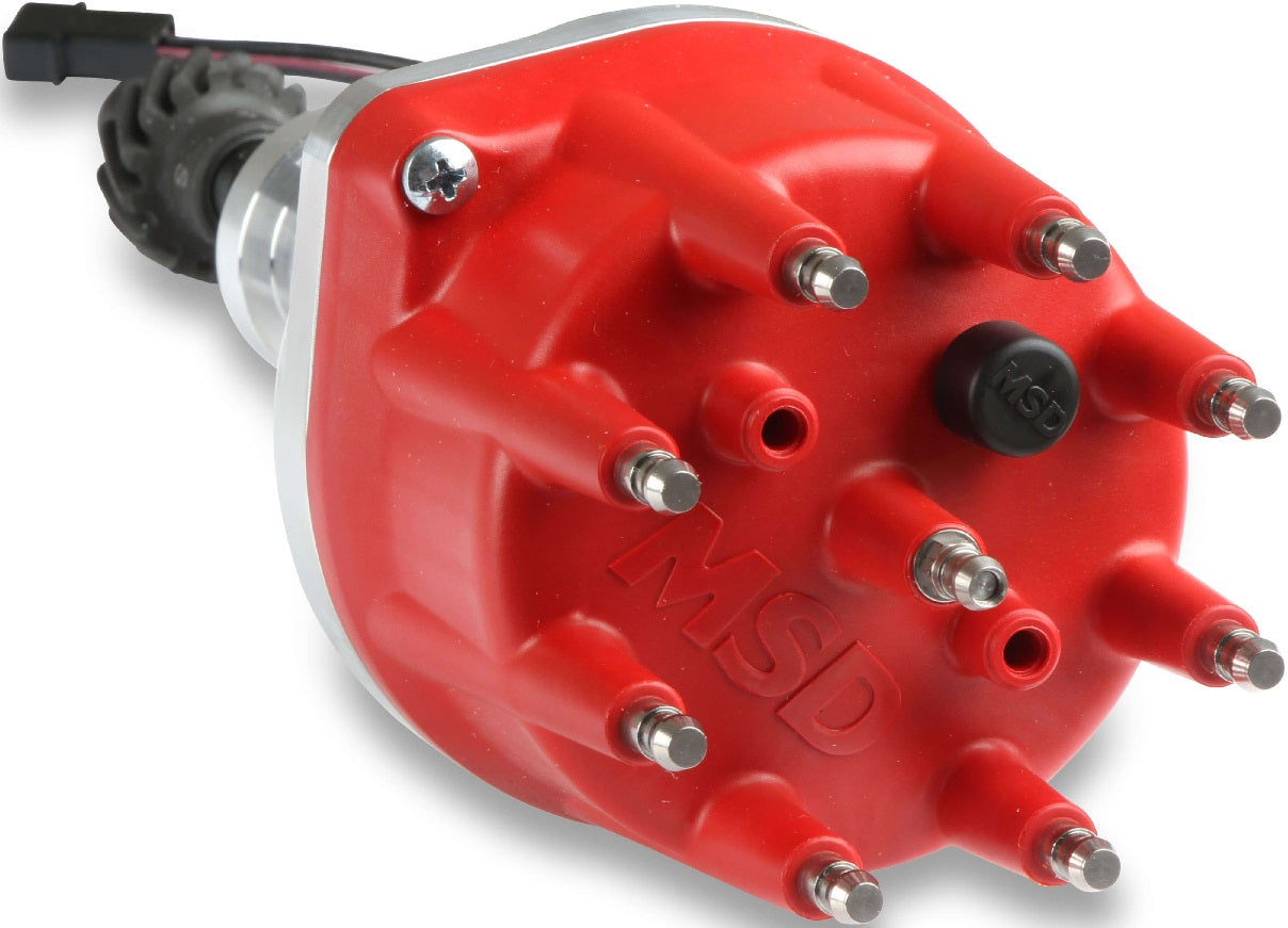 DISTRIBUTOR,PRO BILLET,FORD 351W,STEEL GEAR,HI RAM