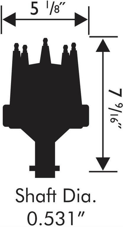 DISTRIBUTOR,PRO BILLET,FORD FE