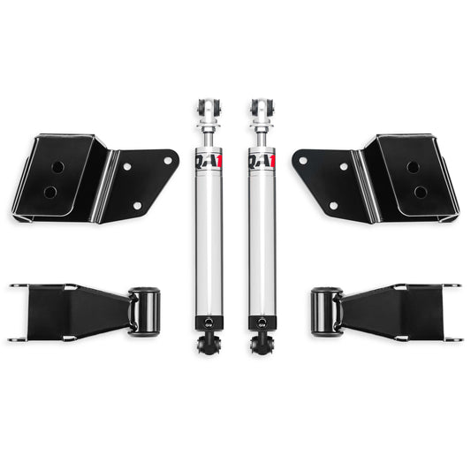 QA1 KIT, REAR DROP, S-ADJ, 2-4", 99-06 SILVERADO 1500 2WD, SHORT BED