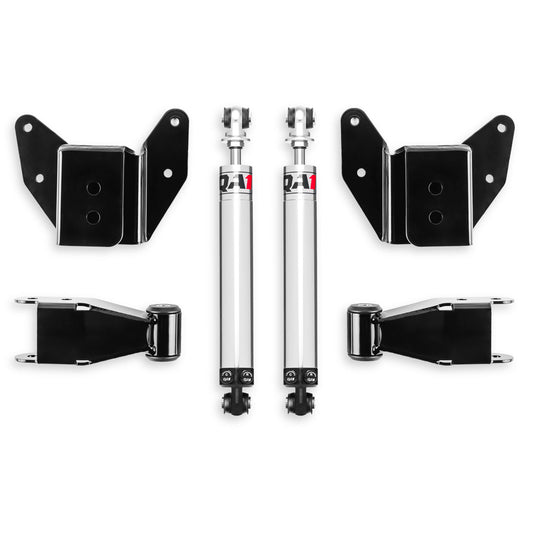 QA1 KIT, REAR DROP, D-ADJ, 2-4", 99-06 SILVERADO 1500 2WD, LONG BED