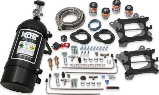 N2O KIT,250HP,CHEATER V-8,10LB BLACK,DUAL 4150