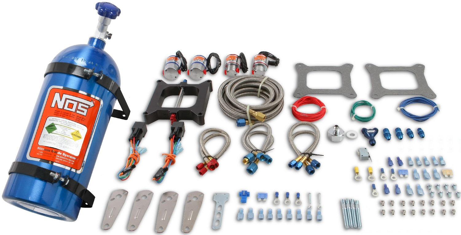 N2O KIT,200-500HP,PRO 2STAGE,10LB BLUE,4150 – Southwest Speed
