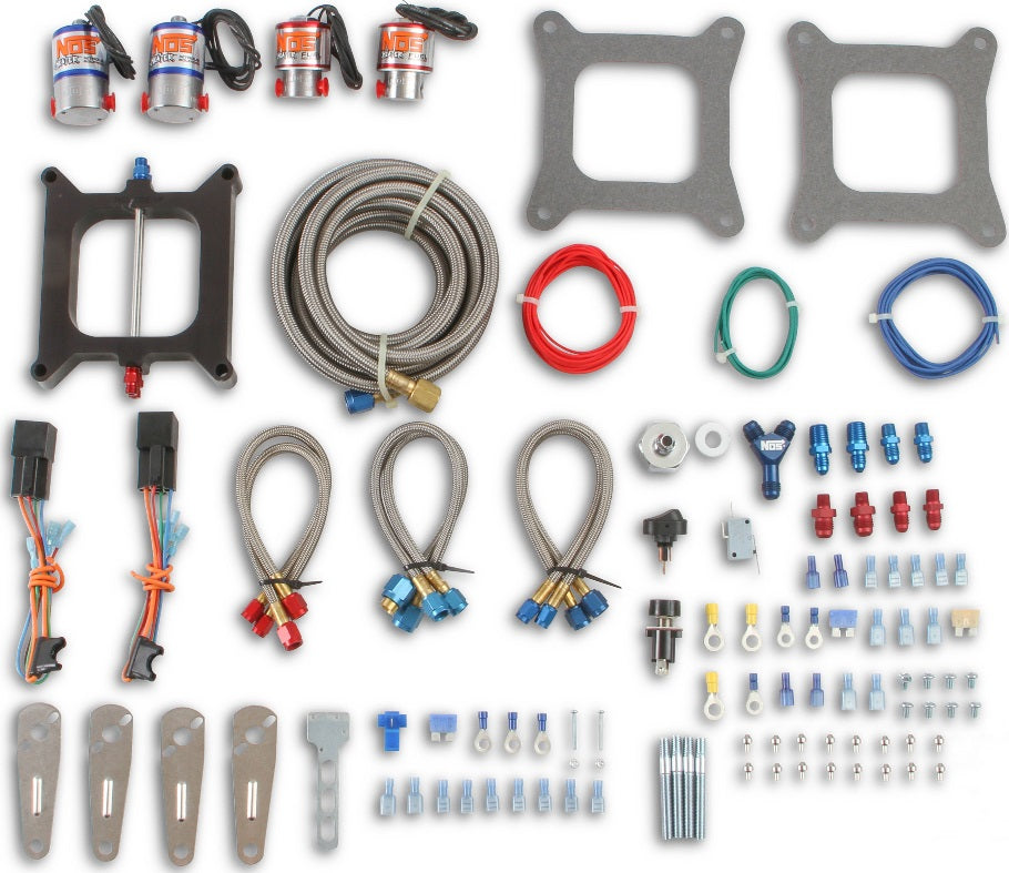 N2O KIT,200-500HP,PRO 2STAGE,10LB BLUE,4150