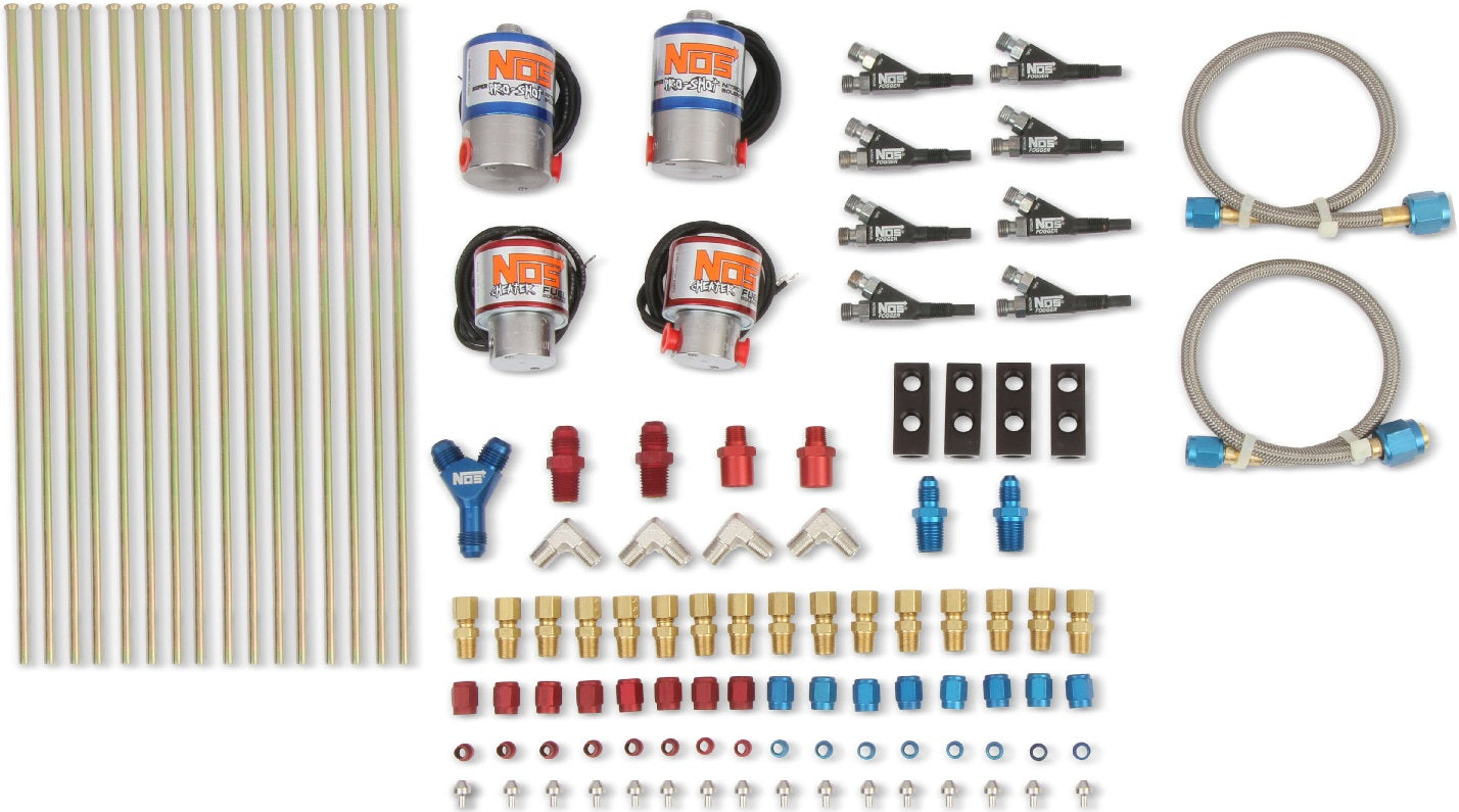 CUSTOM NITROUS PLUMBING KIT,PRO SHOT FOGGER – Southwest Speed