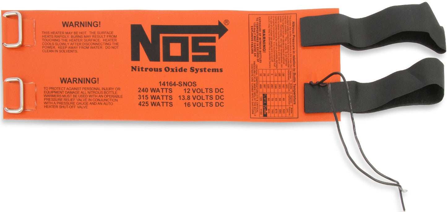 NITROUS BOTTLE HEATER,10/15LB,12V,W/ THERMOSTAT