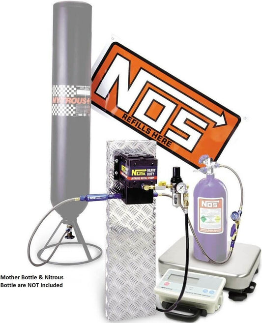 NITROUS REFILL PUMP STATION W/ SCALE