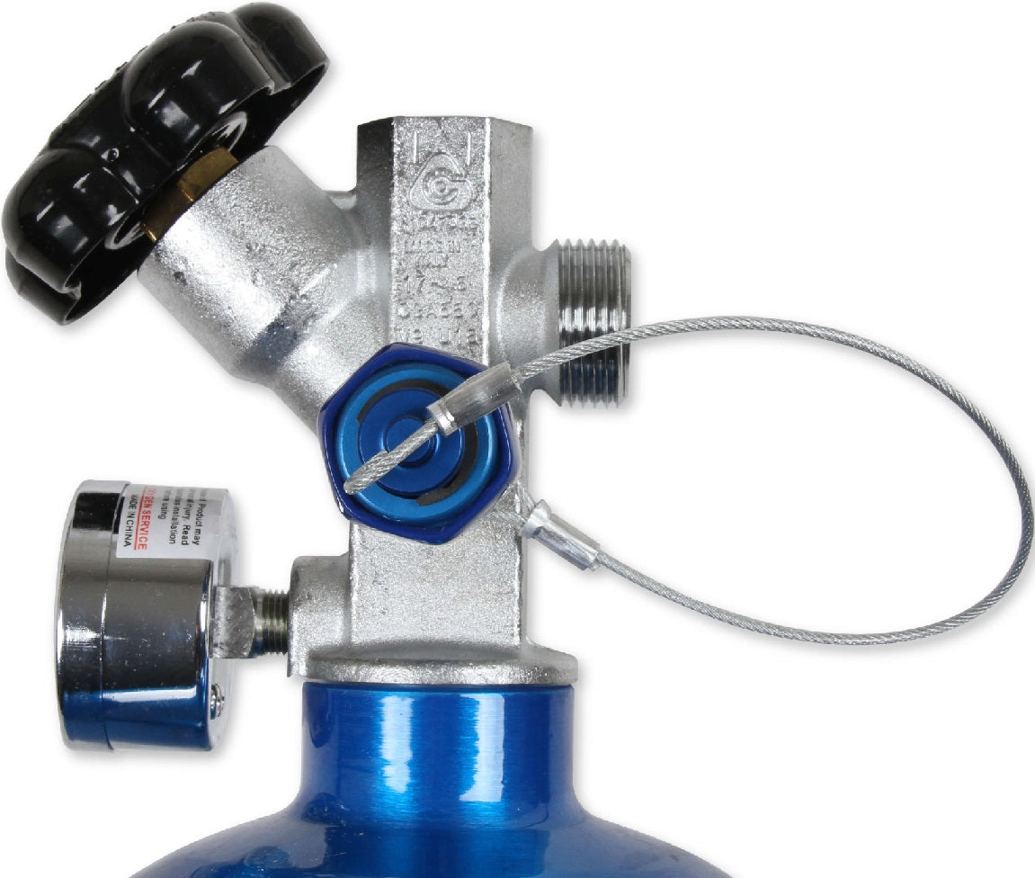 N2O BOTTLE,10LB,BLUE,GAUGE,BLOW-OFF – Southwest Speed