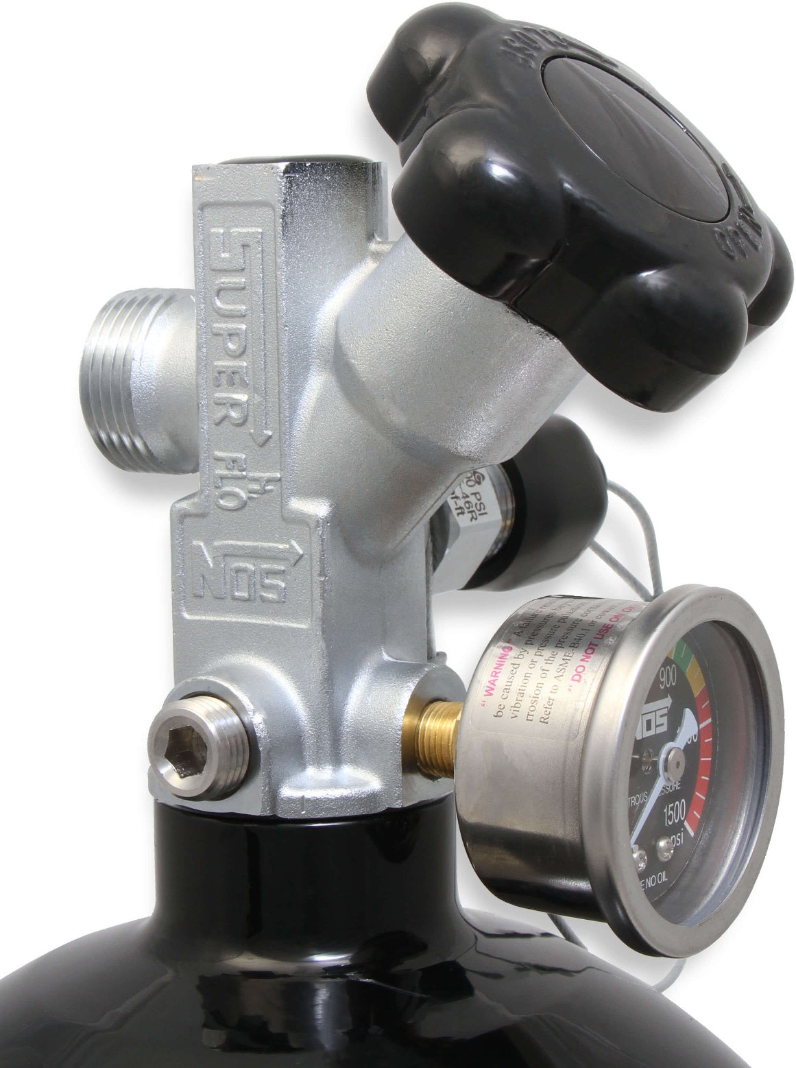 N2O BOTTLE,10LB,BLACK,GAUGE,BLOW-OFF – Southwest Speed