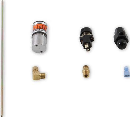 NITROUS BOTTLE PURGE VALVE,BLACK,-6AN LINE