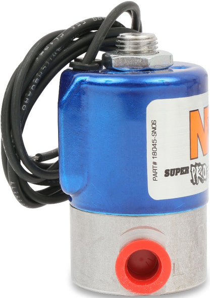 SOLENOID,NITROUS,SUPER PROSHOT,BLUE