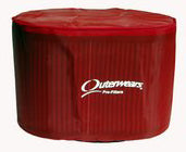 K&N TAPERED RD-4xxx FILTER COVER,RED